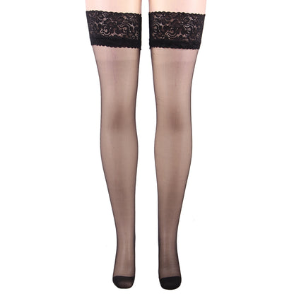 Floral Stay-Up Stockings