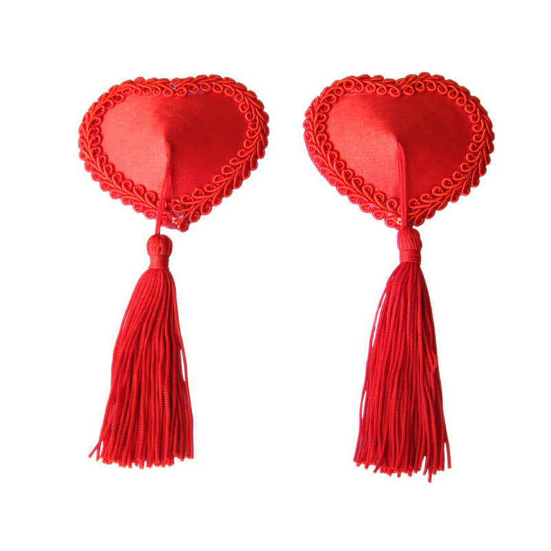 Red Fashion Nipple Cover